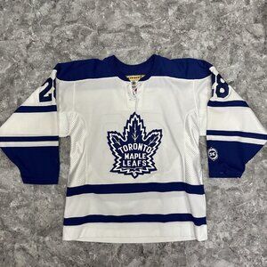 Vintage Tie Domi Toronto Maple Leafs Jersey Mens Medium  KOHO NHL